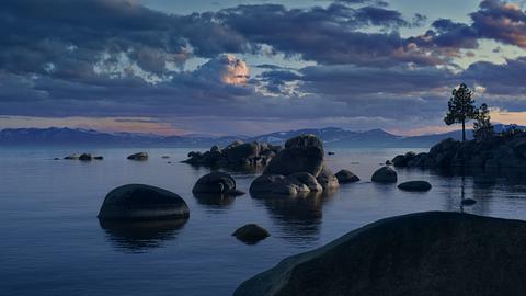 Solid rocks in the dark