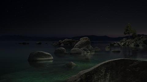 Solid rocks in the very dark